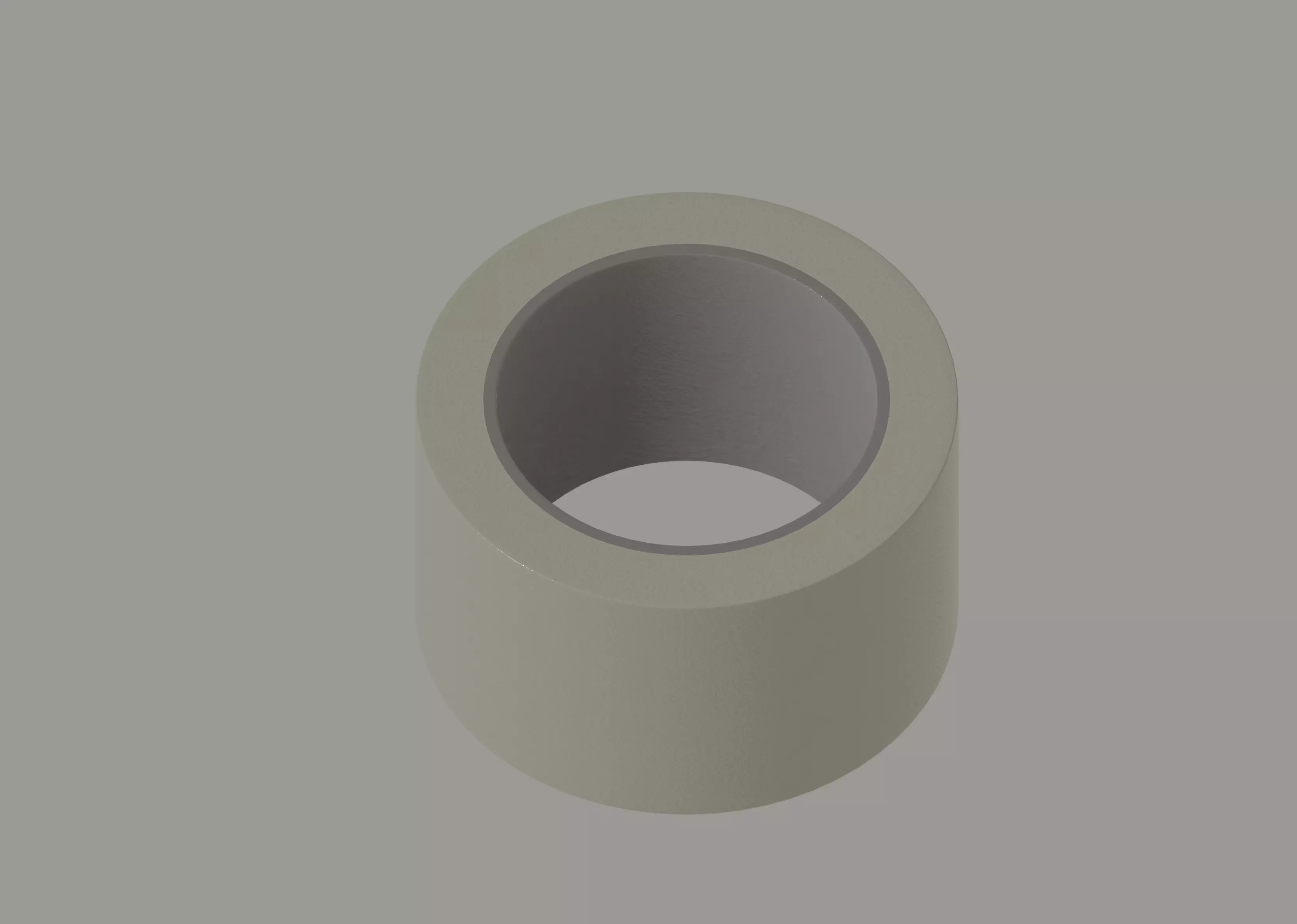 Tape model Low-poly 3D model_2