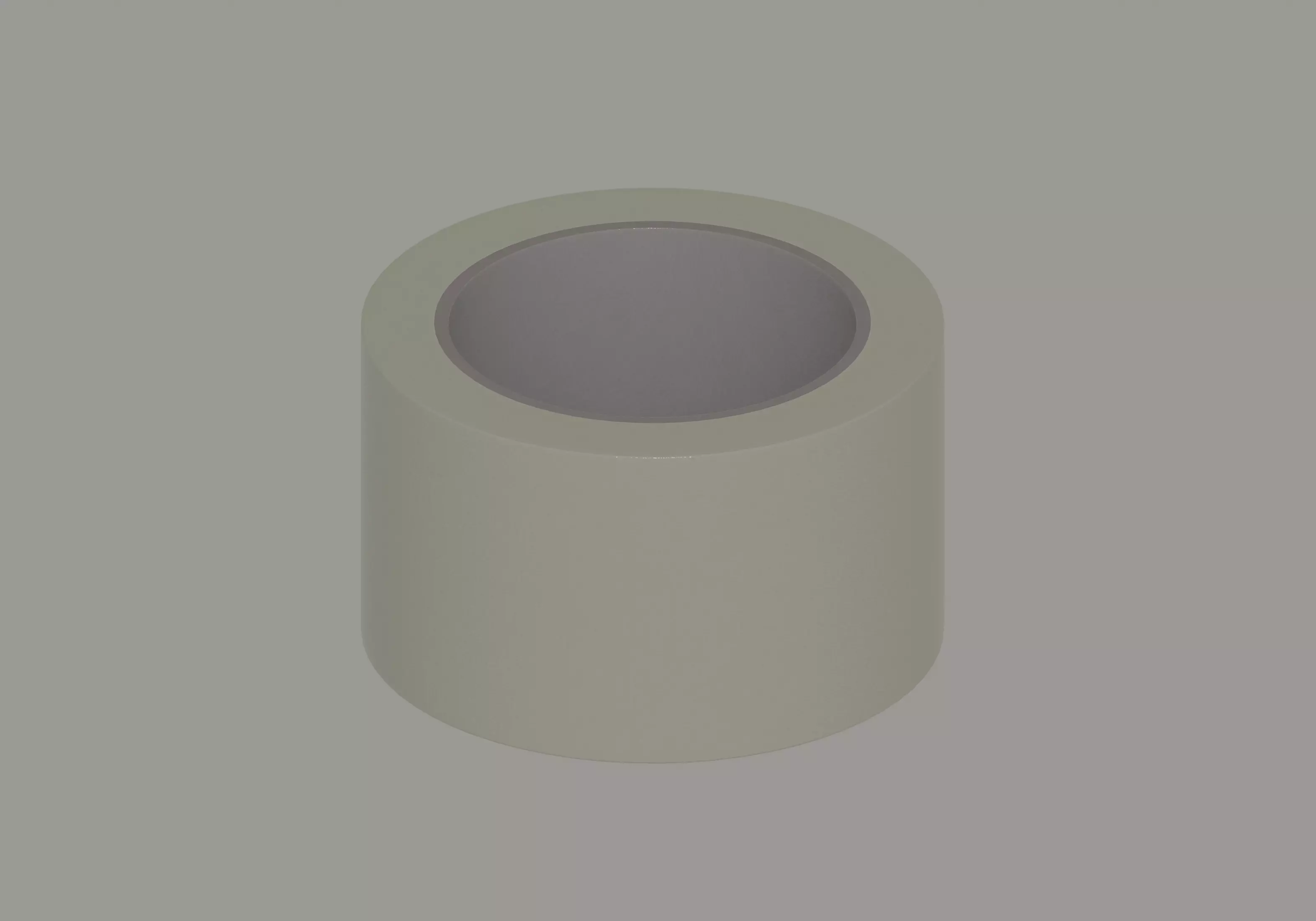 Tape model Low-poly 3D model_1