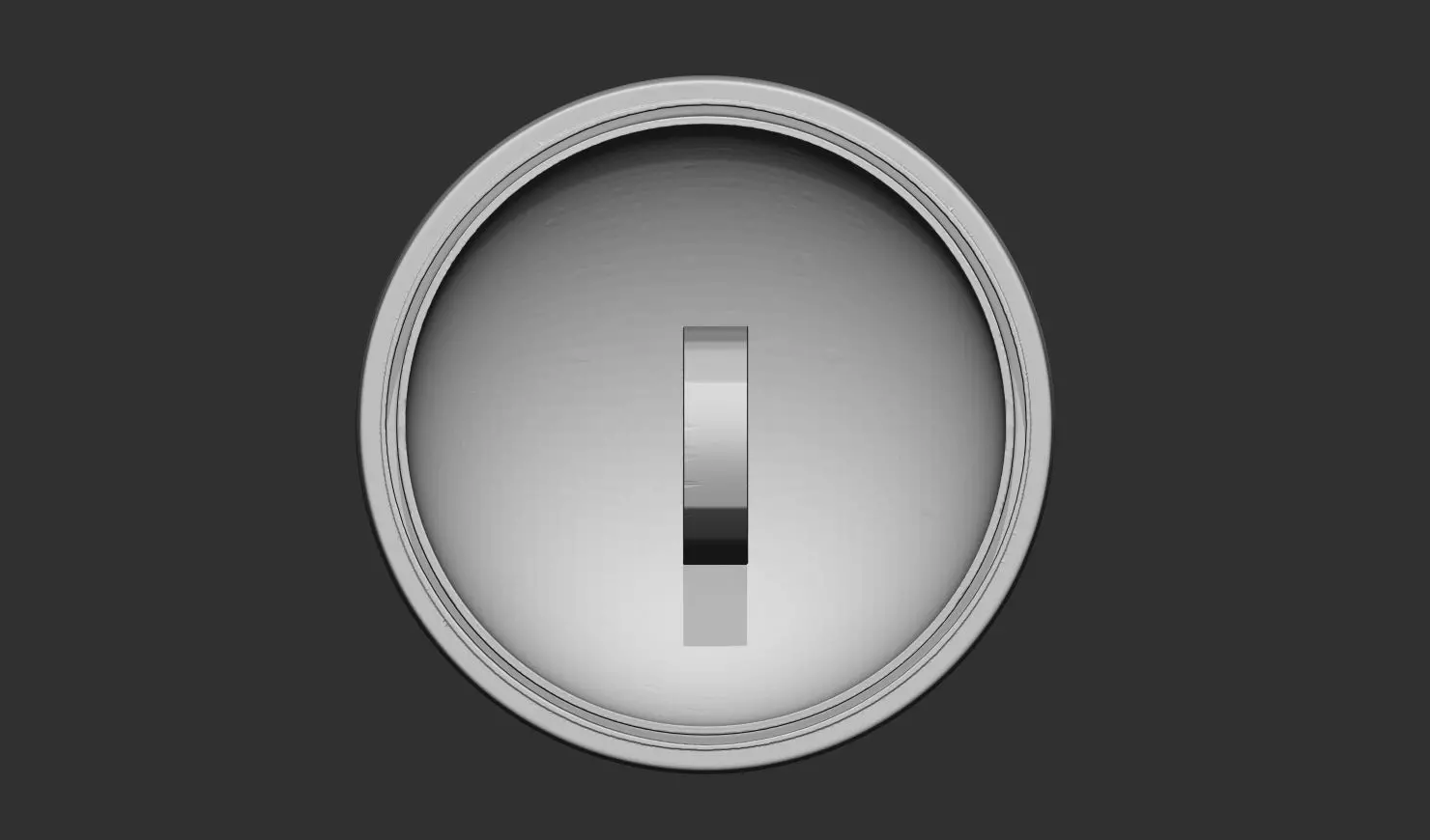 Horse Head Button 3D Printable Model 3D print model_8