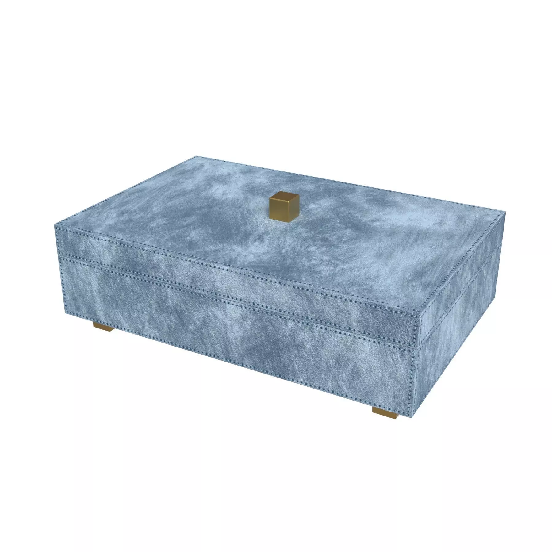 Global Views Handmade Decorative Box 3D model_0