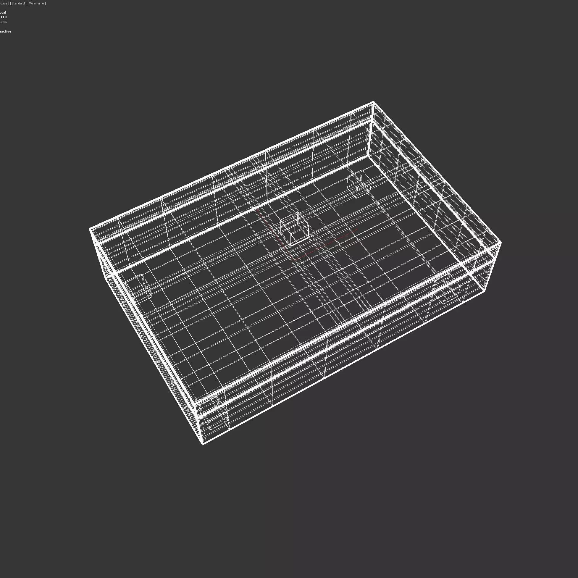 Global Views Handmade Decorative Box 3D model_7