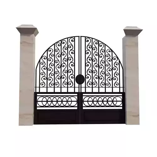 3d Modern Gate