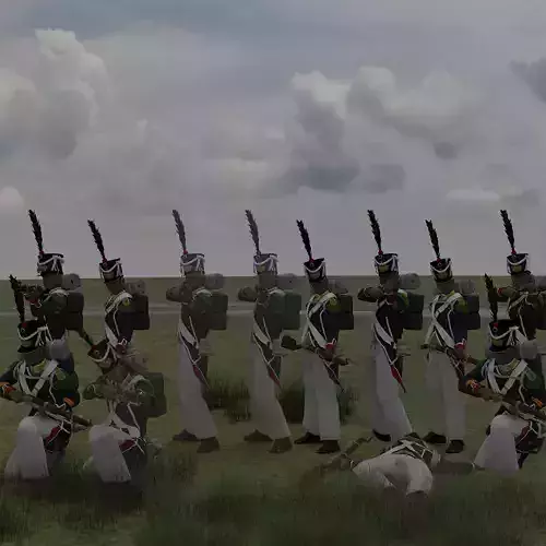 Napoleons Young Guard 3D model