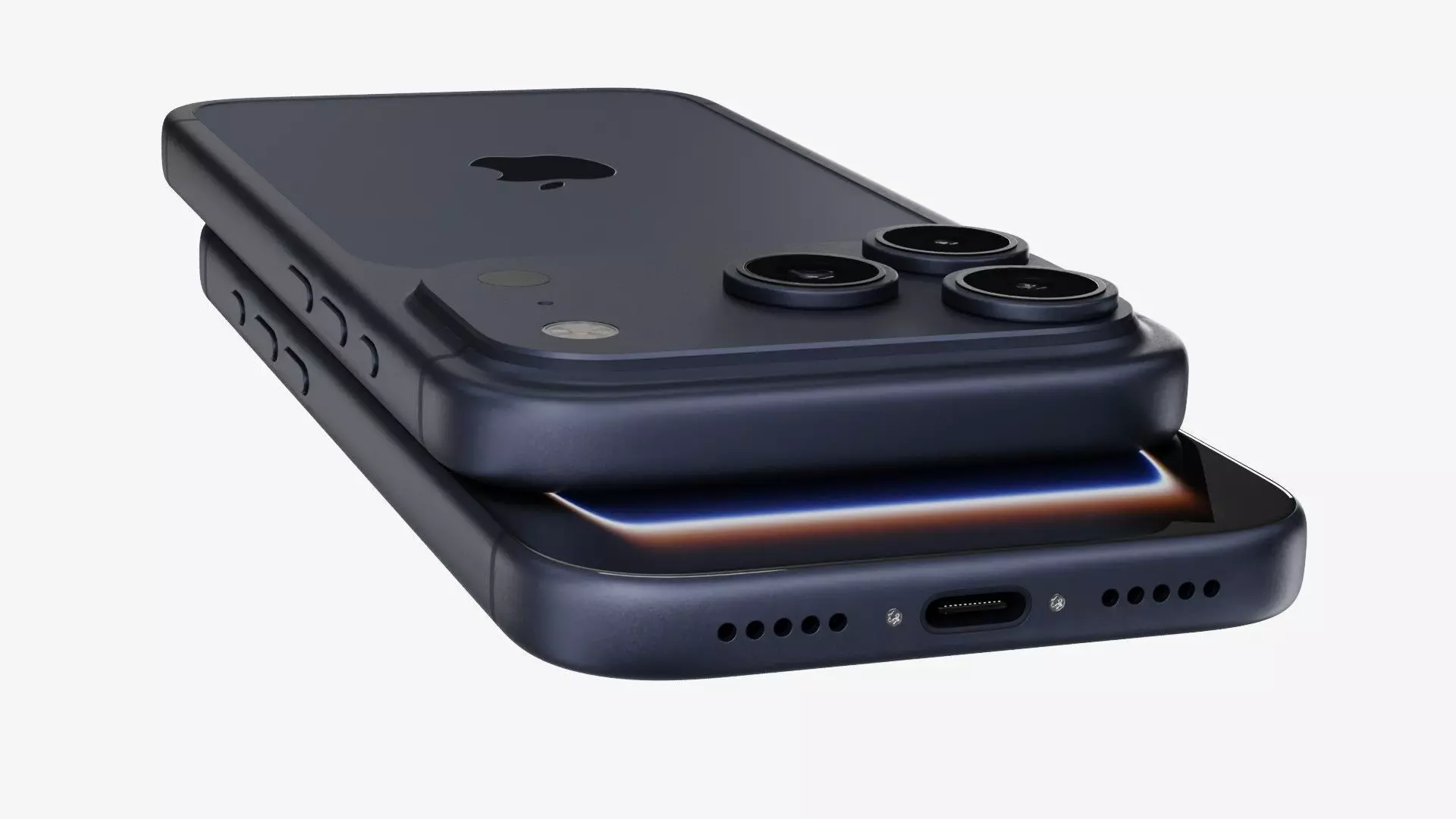 Apple iPhone 17 Pro Deep Blue 3D model_8