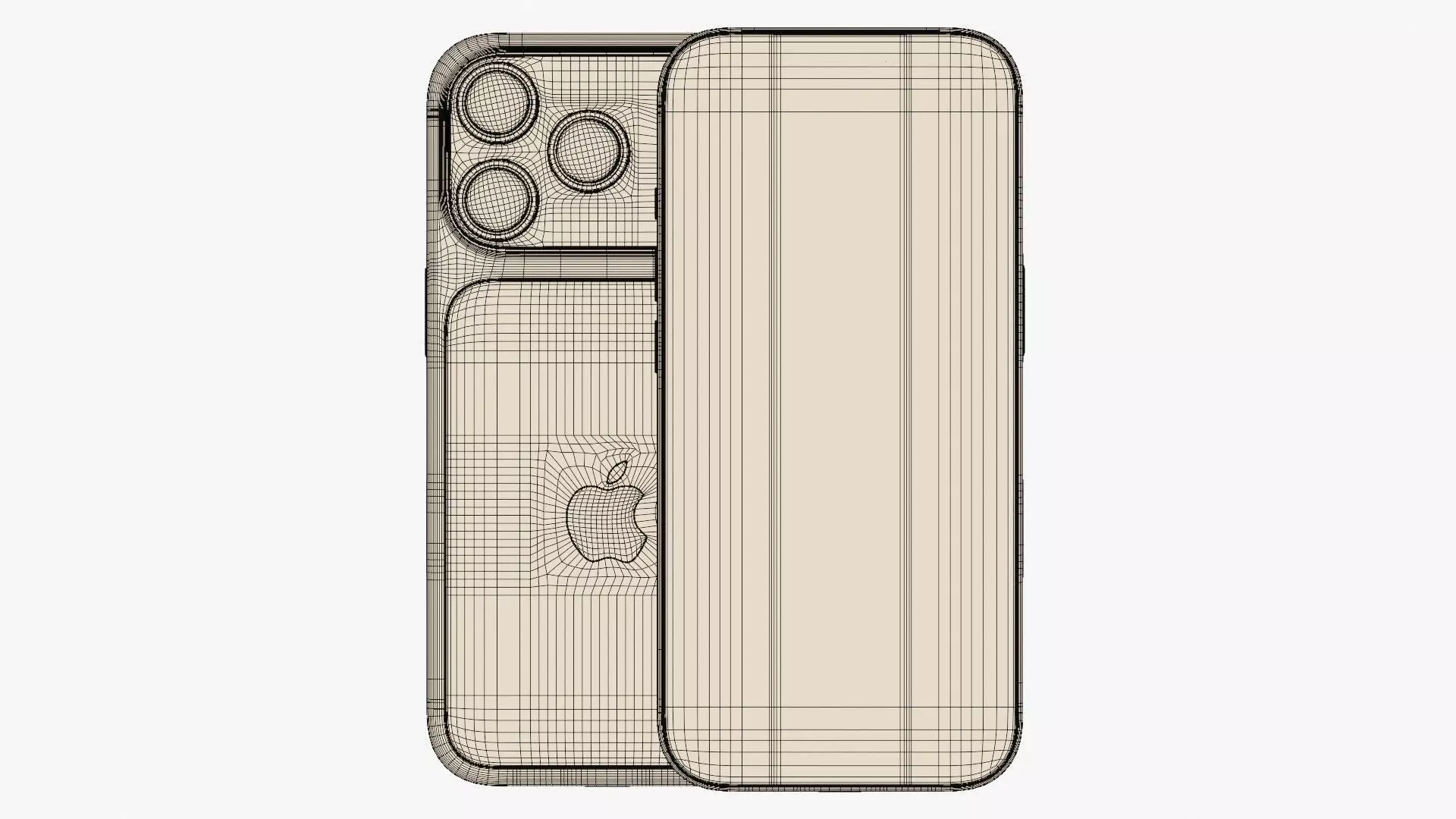 Apple iPhone 17 Pro Deep Blue 3D model_12