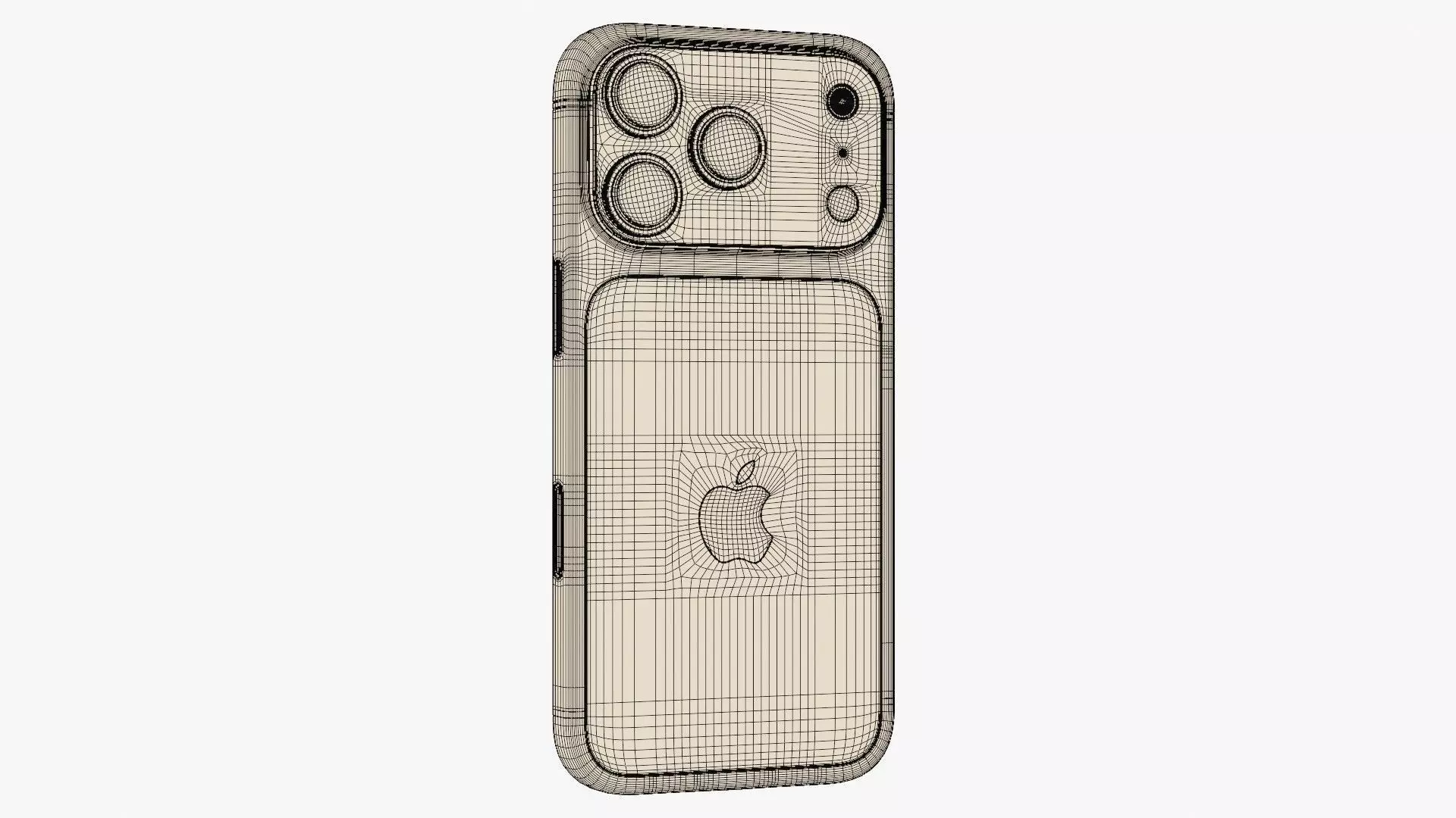 Apple iPhone 17 Pro Deep Blue 3D model_20