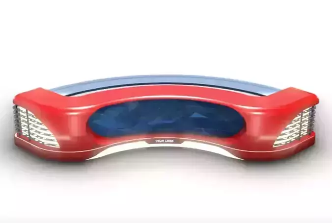 Virtual TV Studio News Desk 11