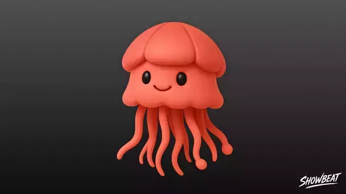 Cartoon Plush Jellyfish