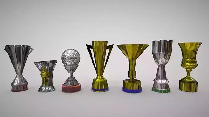 Football Trophies pack 3