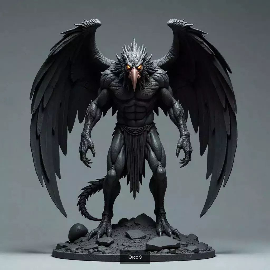 Horda Salvaje 30 Orcos STL para Impresion 3D 3D Model Collection_3