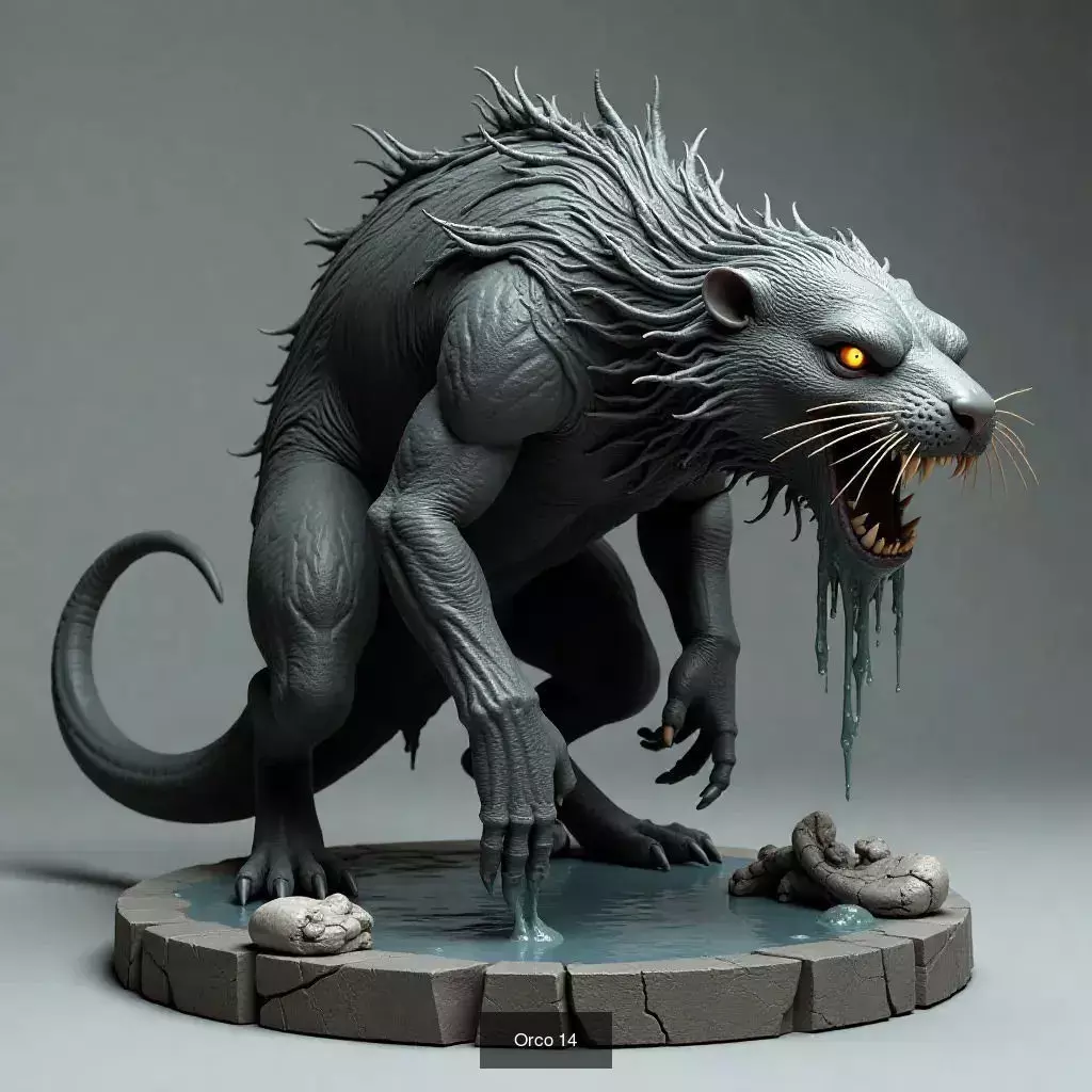 Horda Salvaje 30 Orcos STL para Impresion 3D 3D Model Collection_26