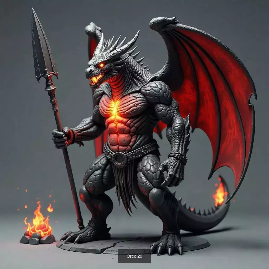 Horda Salvaje 30 Orcos STL para Impresion 3D 3D Model Collection_20