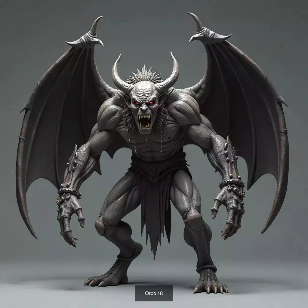 Horda Salvaje 30 Orcos STL para Impresion 3D 3D Model Collection_22