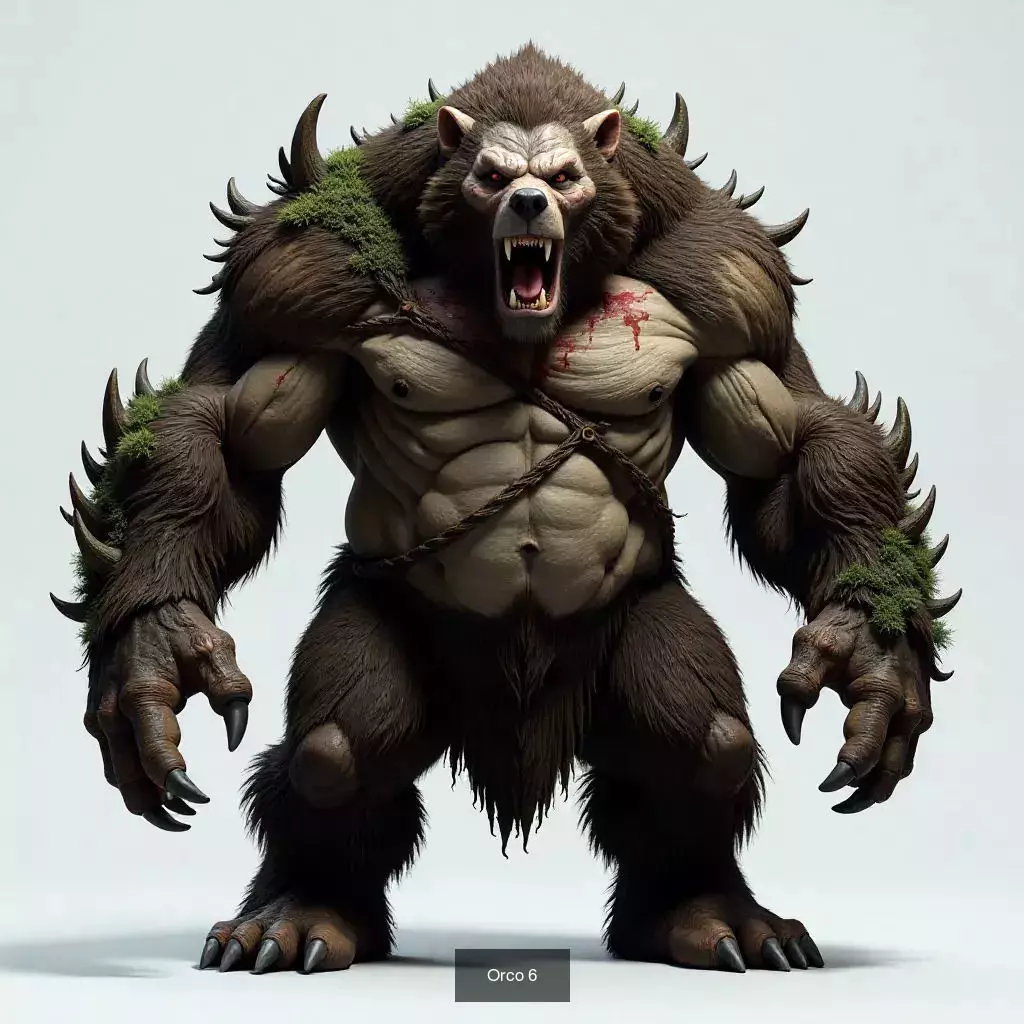 Horda Salvaje 30 Orcos STL para Impresion 3D 3D Model Collection_6