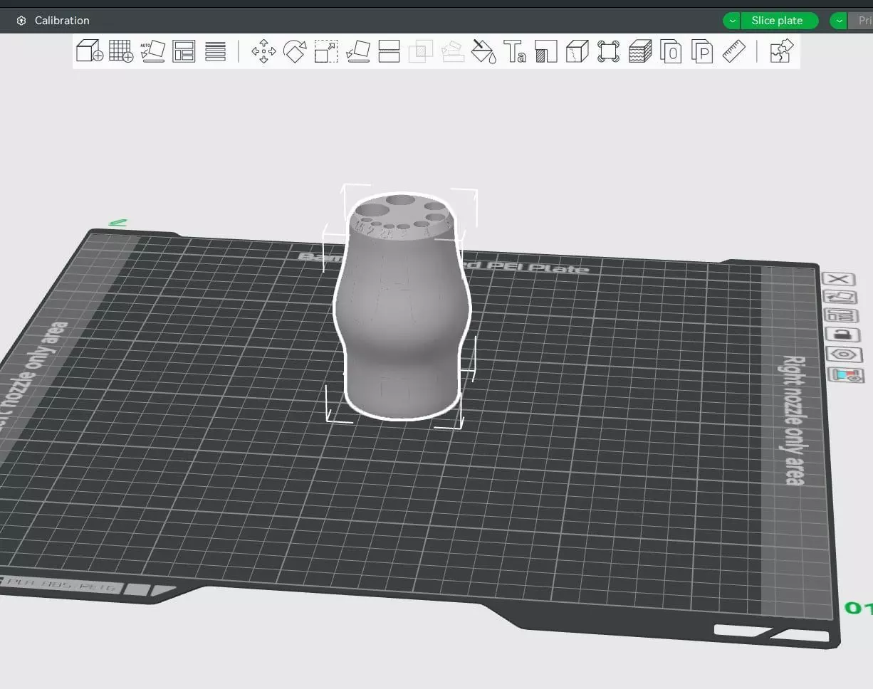 Wera L key holder 3D print model_0