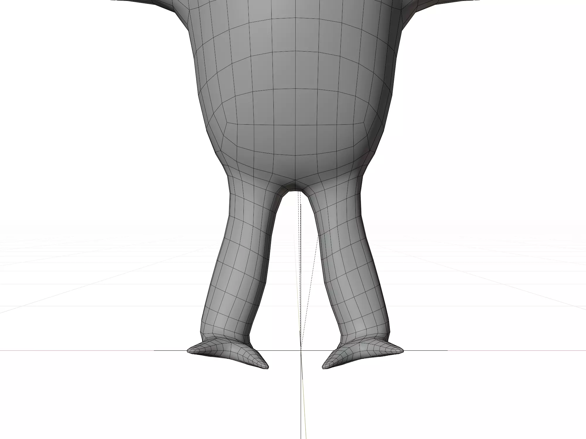 3D model of a cartoon frog 3D model_14