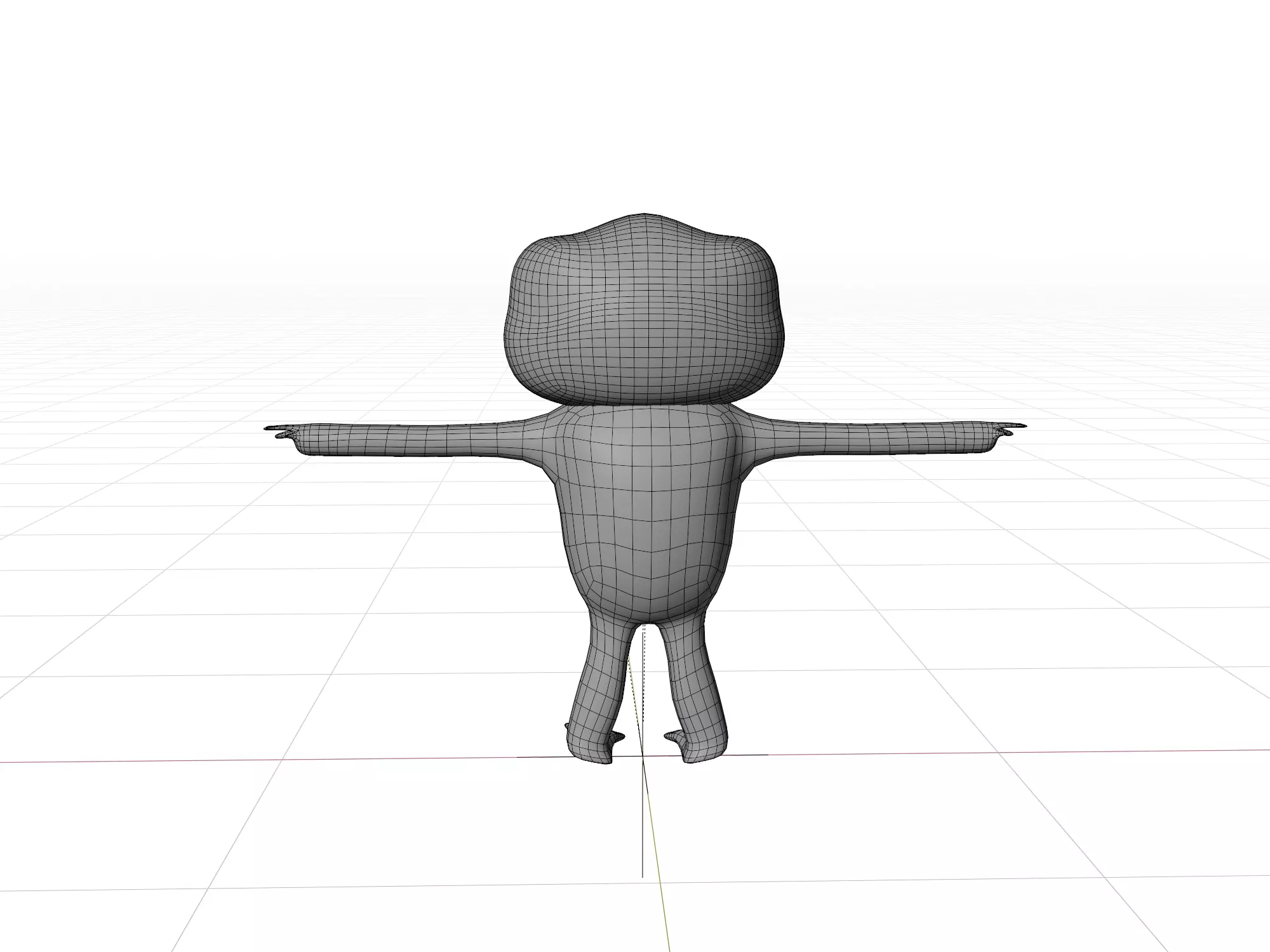 3D model of a cartoon frog 3D model_15