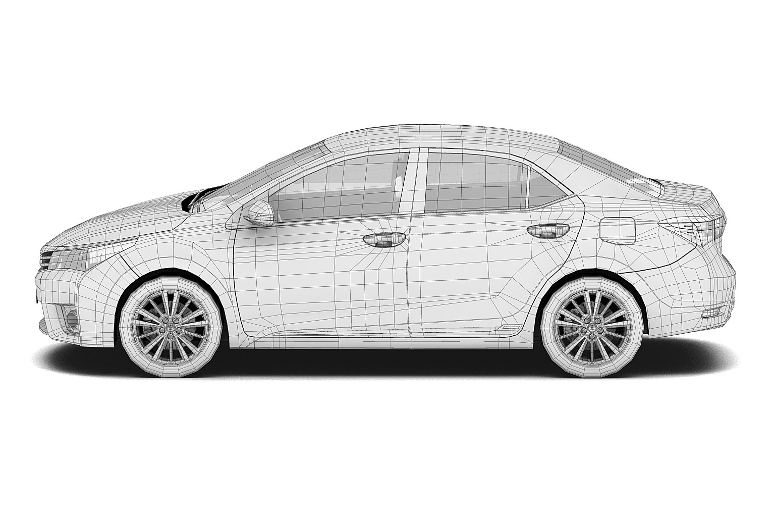 2014 Toyota Corolla Altis 3D model_9