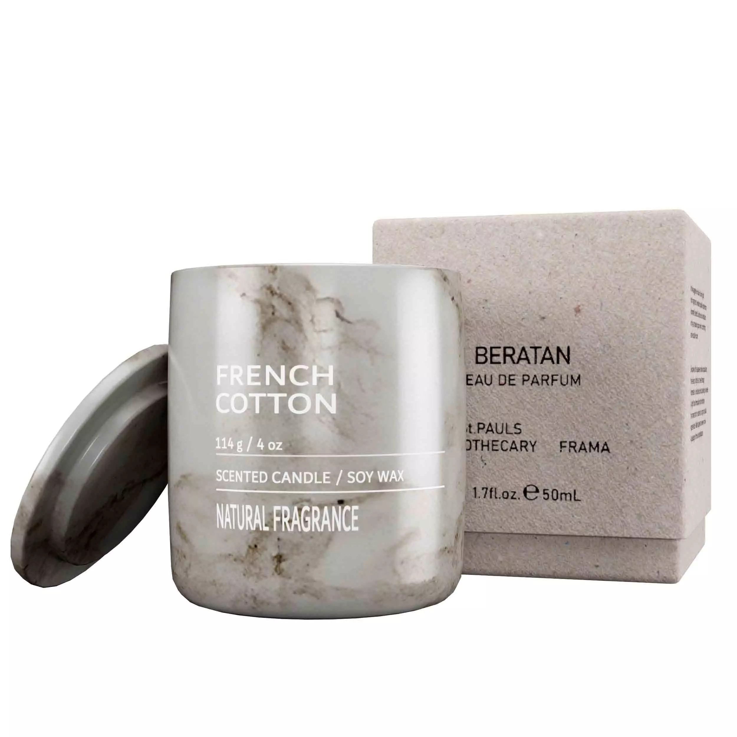 Candle with box 3D model_1