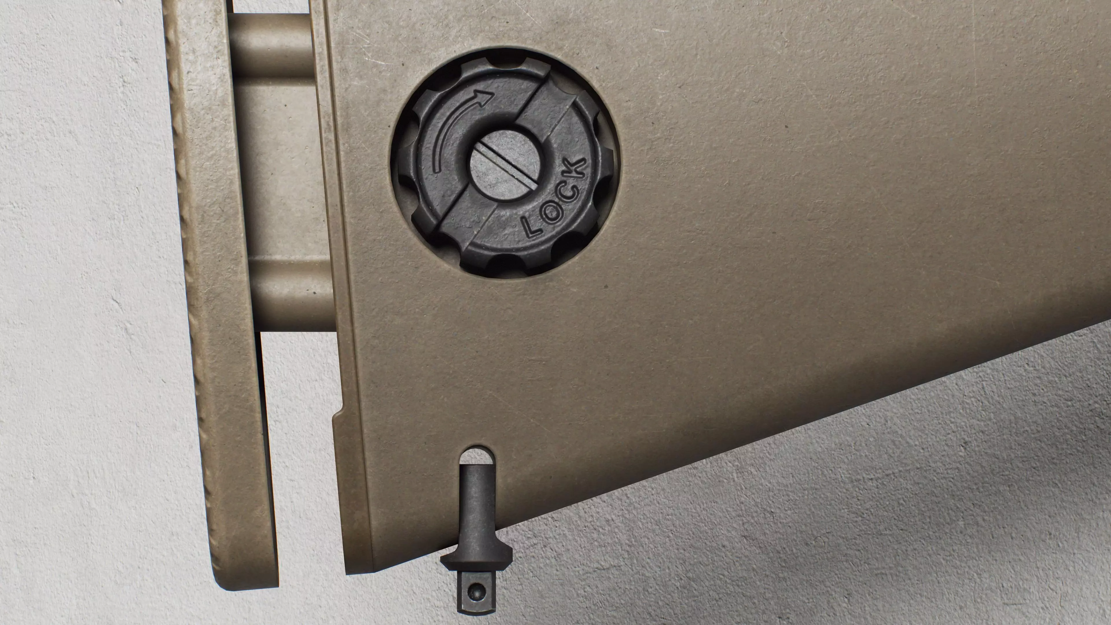 KAC - M110 - Buttstock - Replica Low-poly 3D model_7