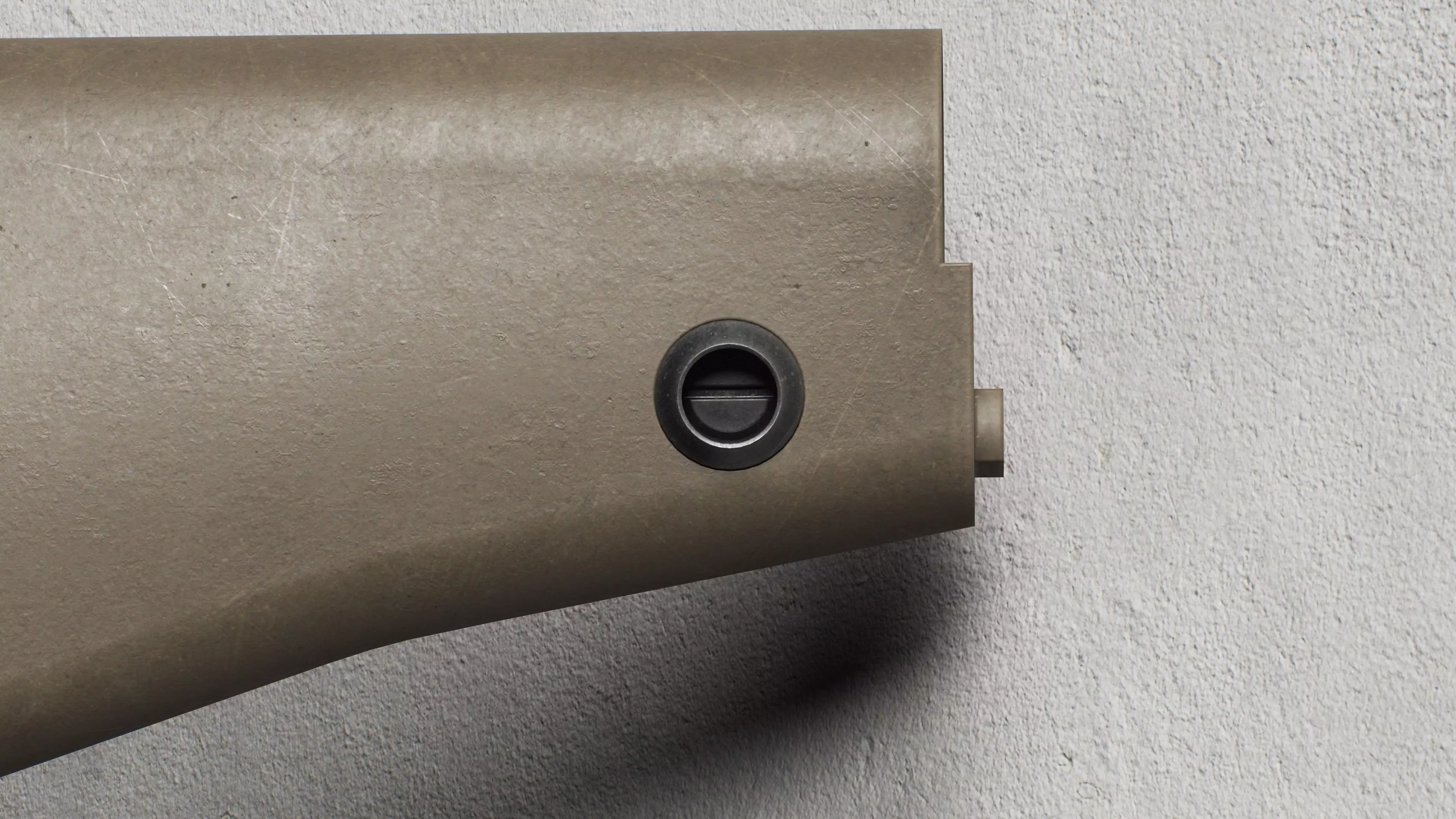 KAC - M110 - Buttstock - Replica Low-poly 3D model_8