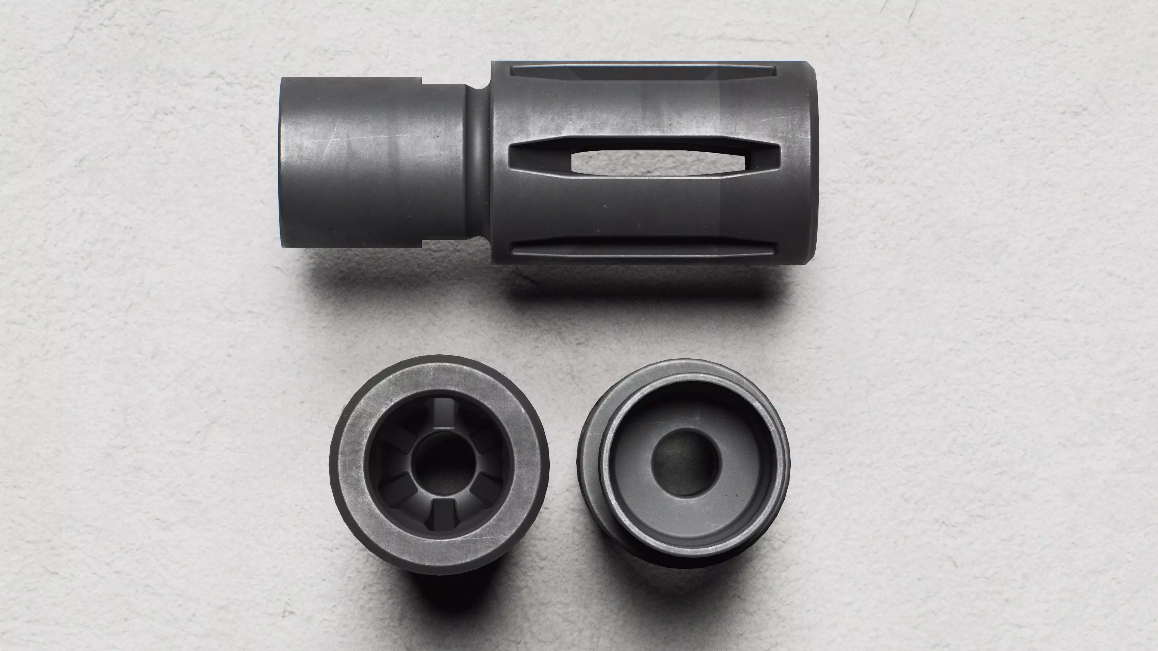 KAC - M110 - PRG Silencer - Replica Low-poly 3D model_5