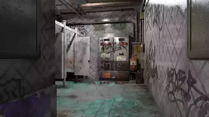 The old public Toilet 1