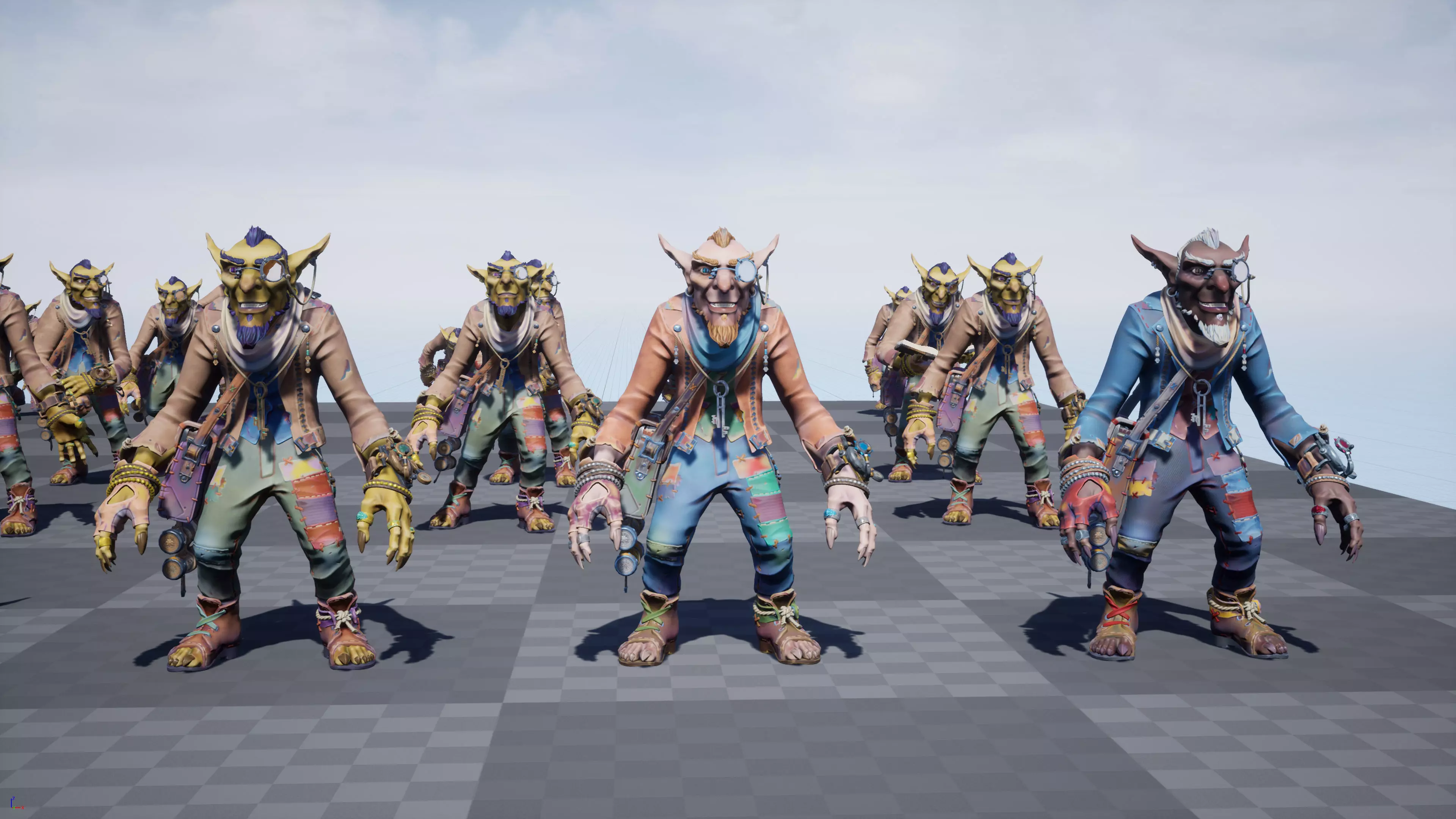 Goblin STY03 Low-poly 3D model_11