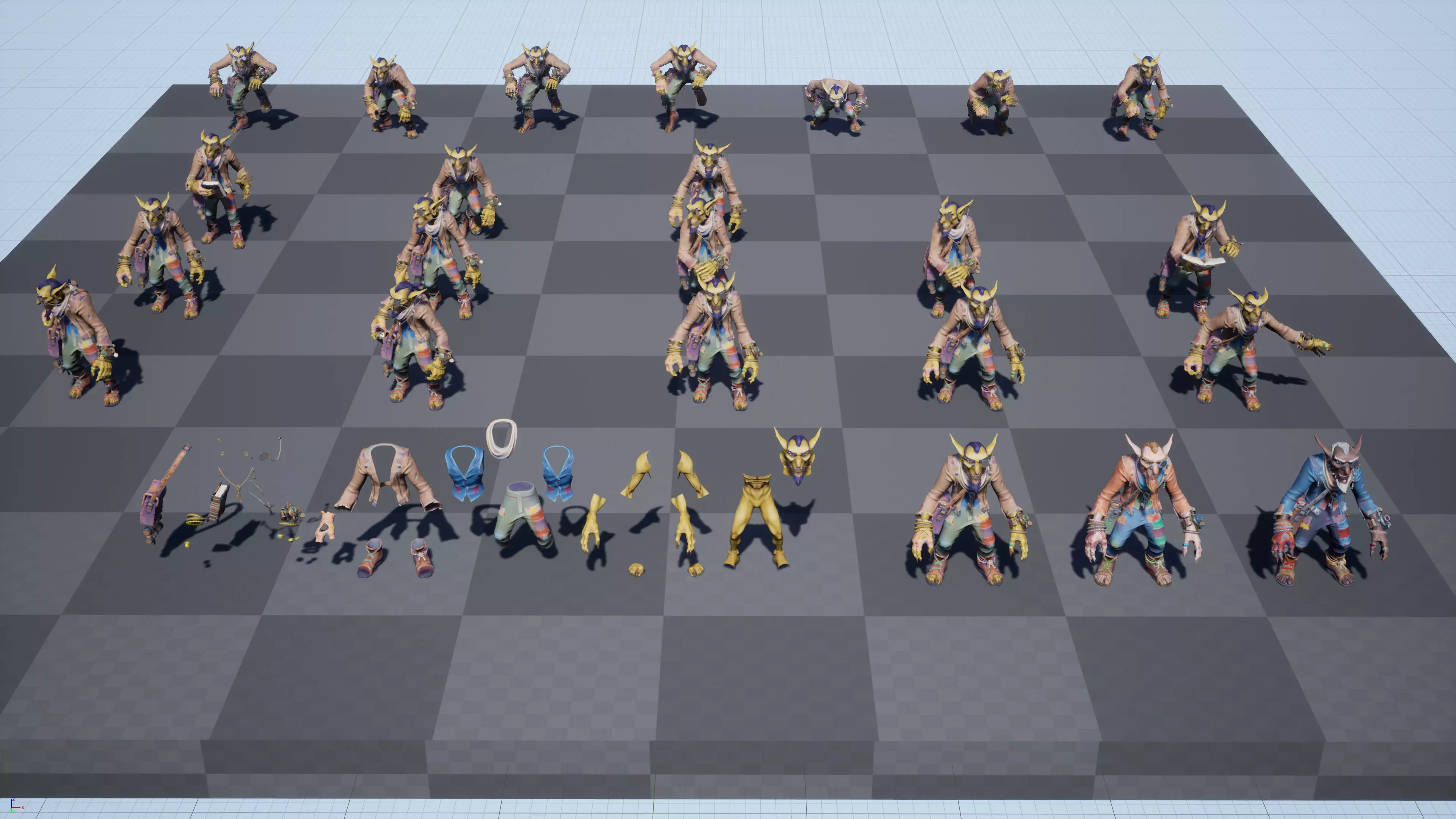 Goblin STY03 Low-poly 3D model_10