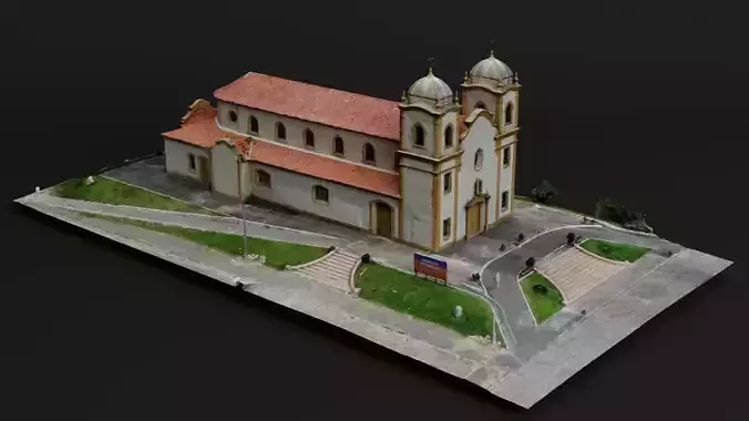 Brazilian Historic Church - Imbituba 3D Scan