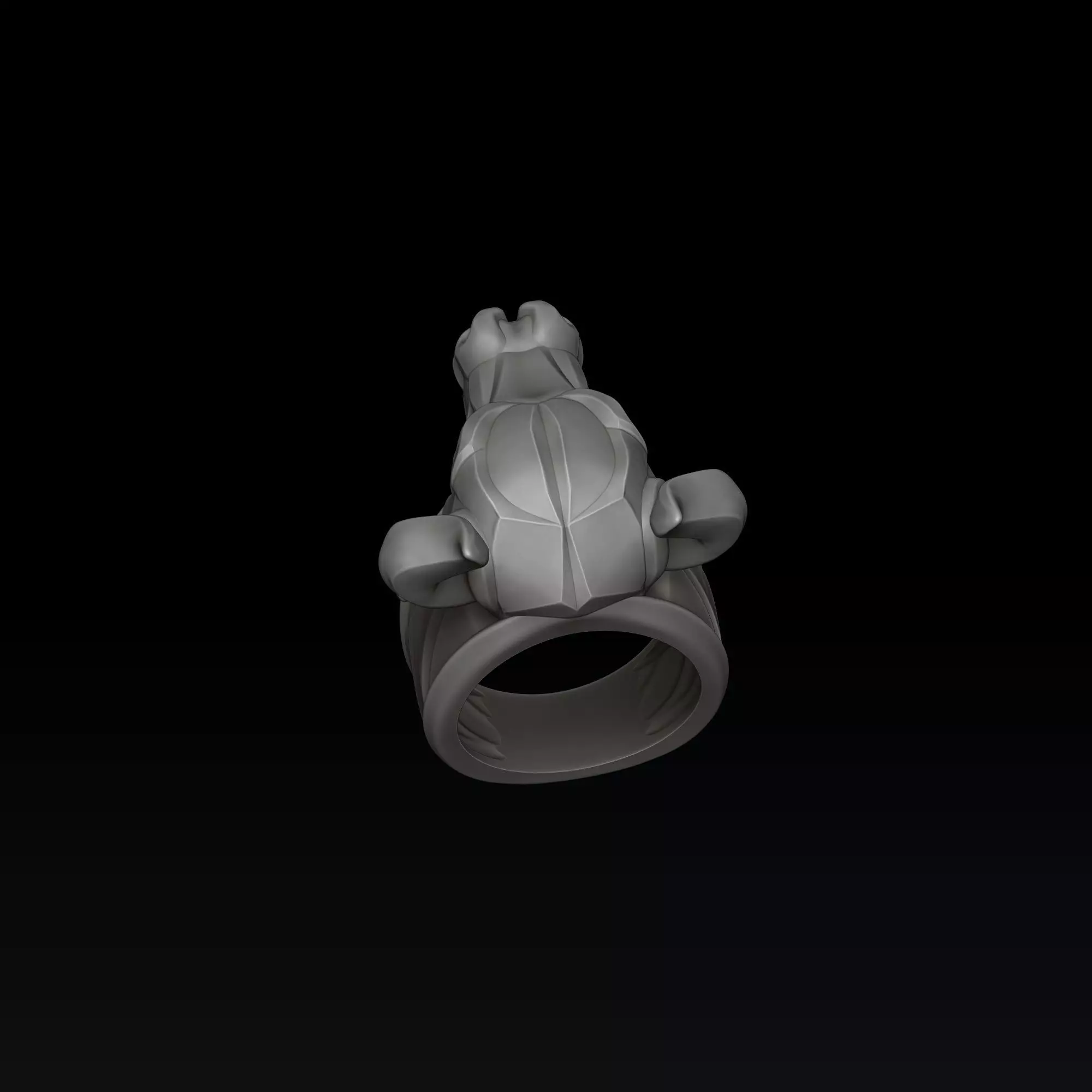 Bull Ring v2 3D print model_6