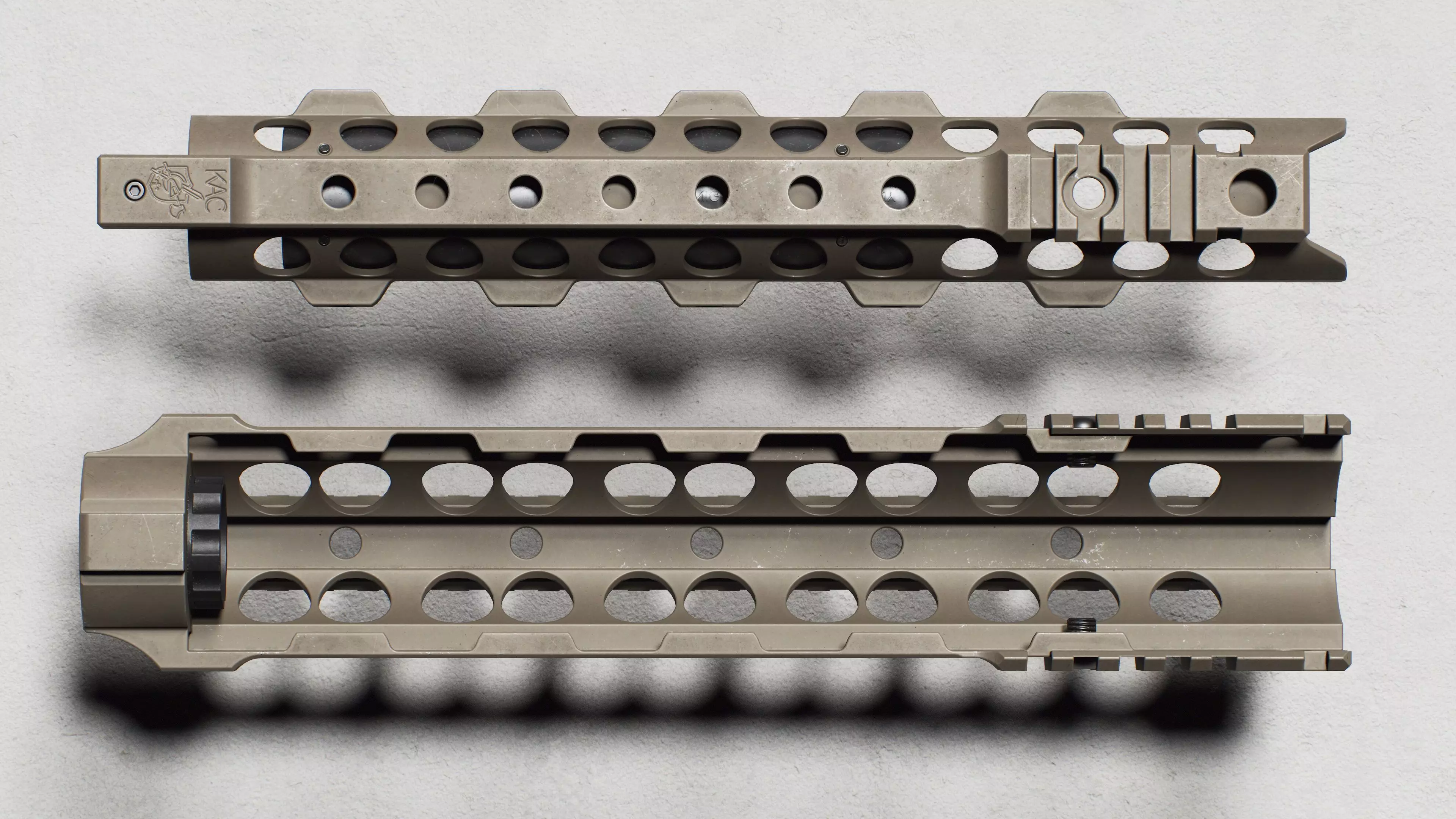 KAC - AR-15 - URX 3 - Replica Low-poly 3D model_22