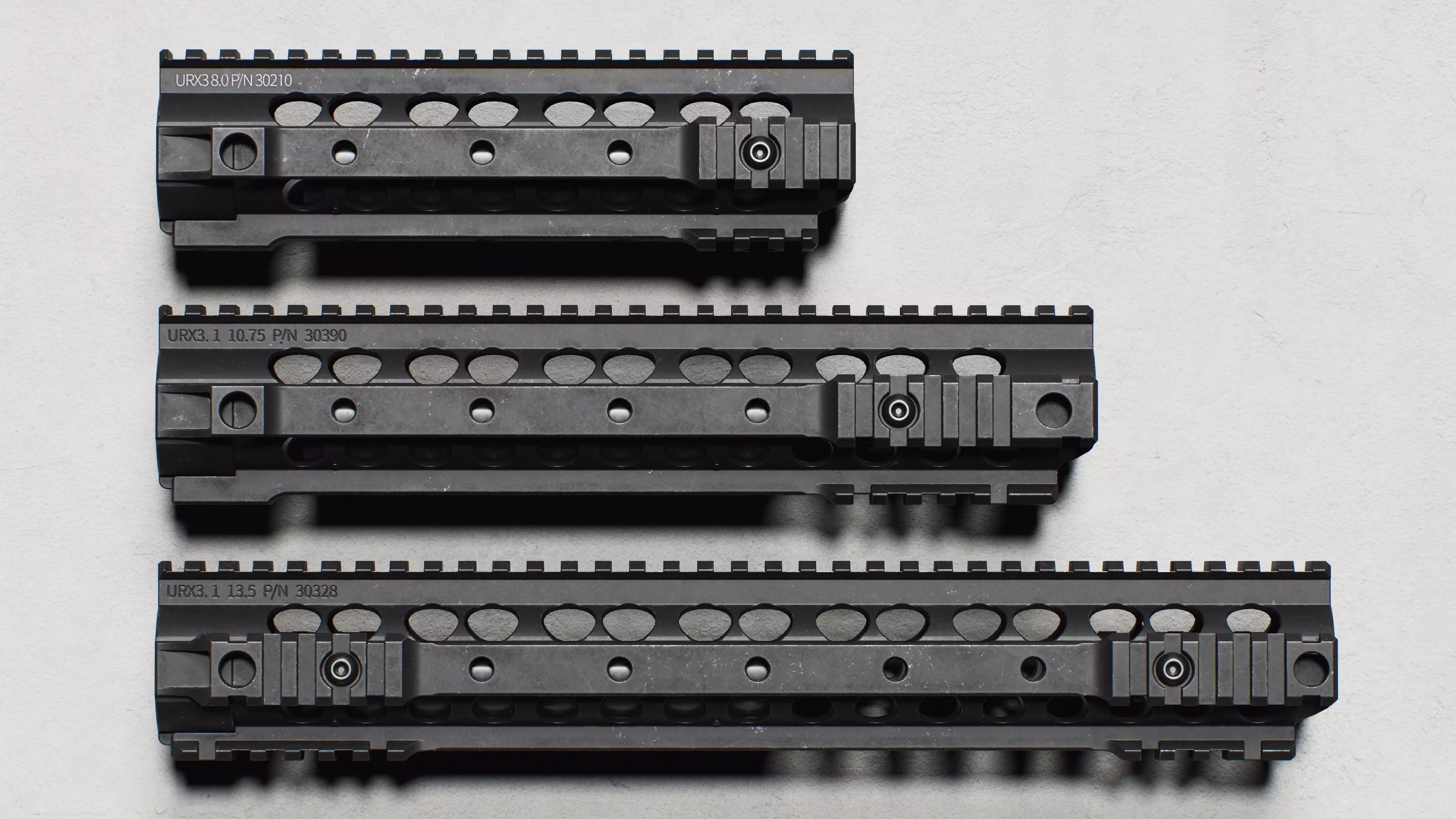 KAC - AR-15 - URX 3 - Replica Low-poly 3D model_1