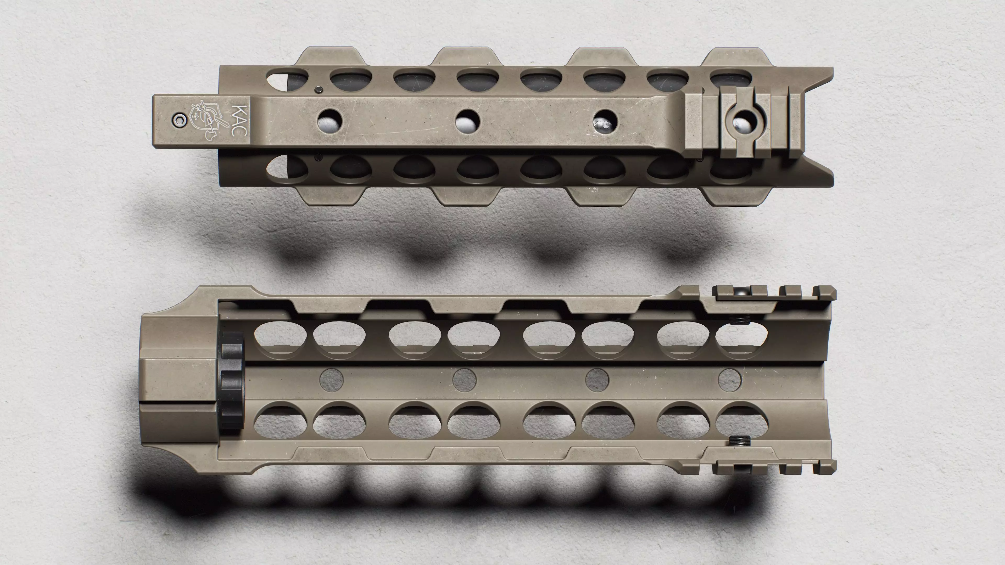 KAC - AR-15 - URX 3 - Replica Low-poly 3D model_20