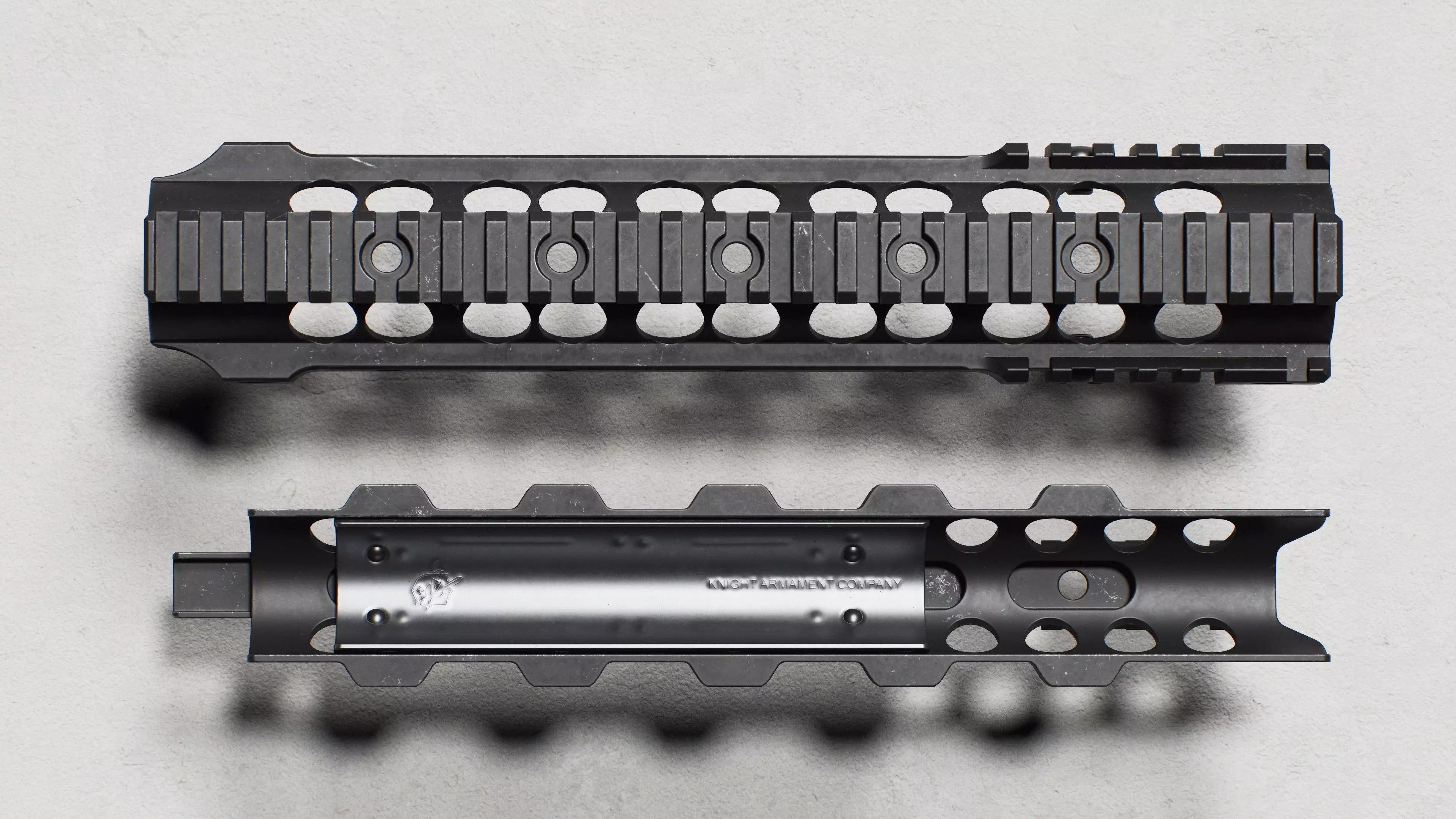 KAC - AR-15 - URX 3 - Replica Low-poly 3D model_16