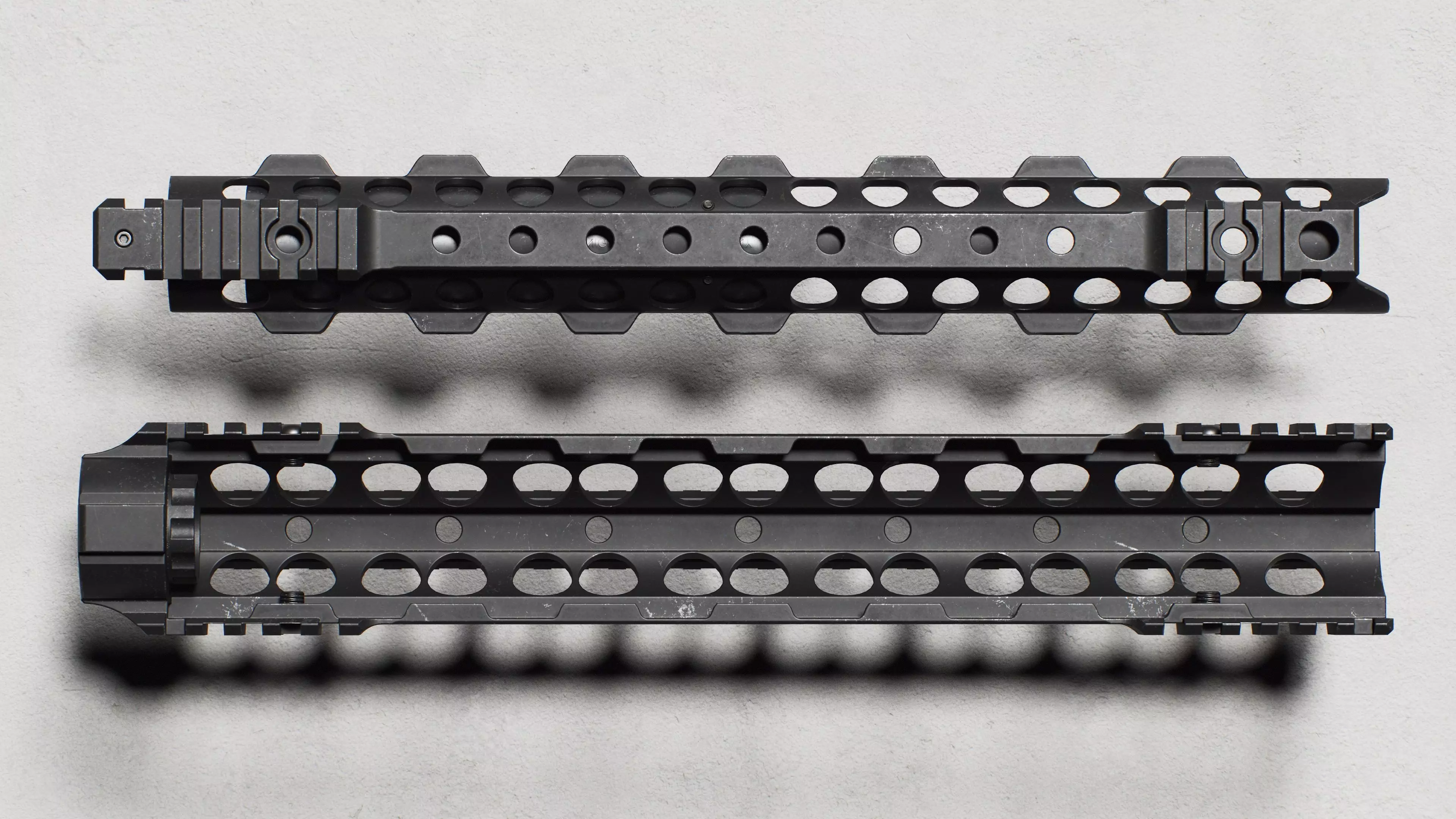 KAC - AR-15 - URX 3 - Replica Low-poly 3D model_24