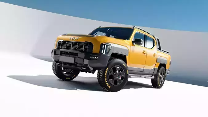 2026 Kia Tasman  3D model