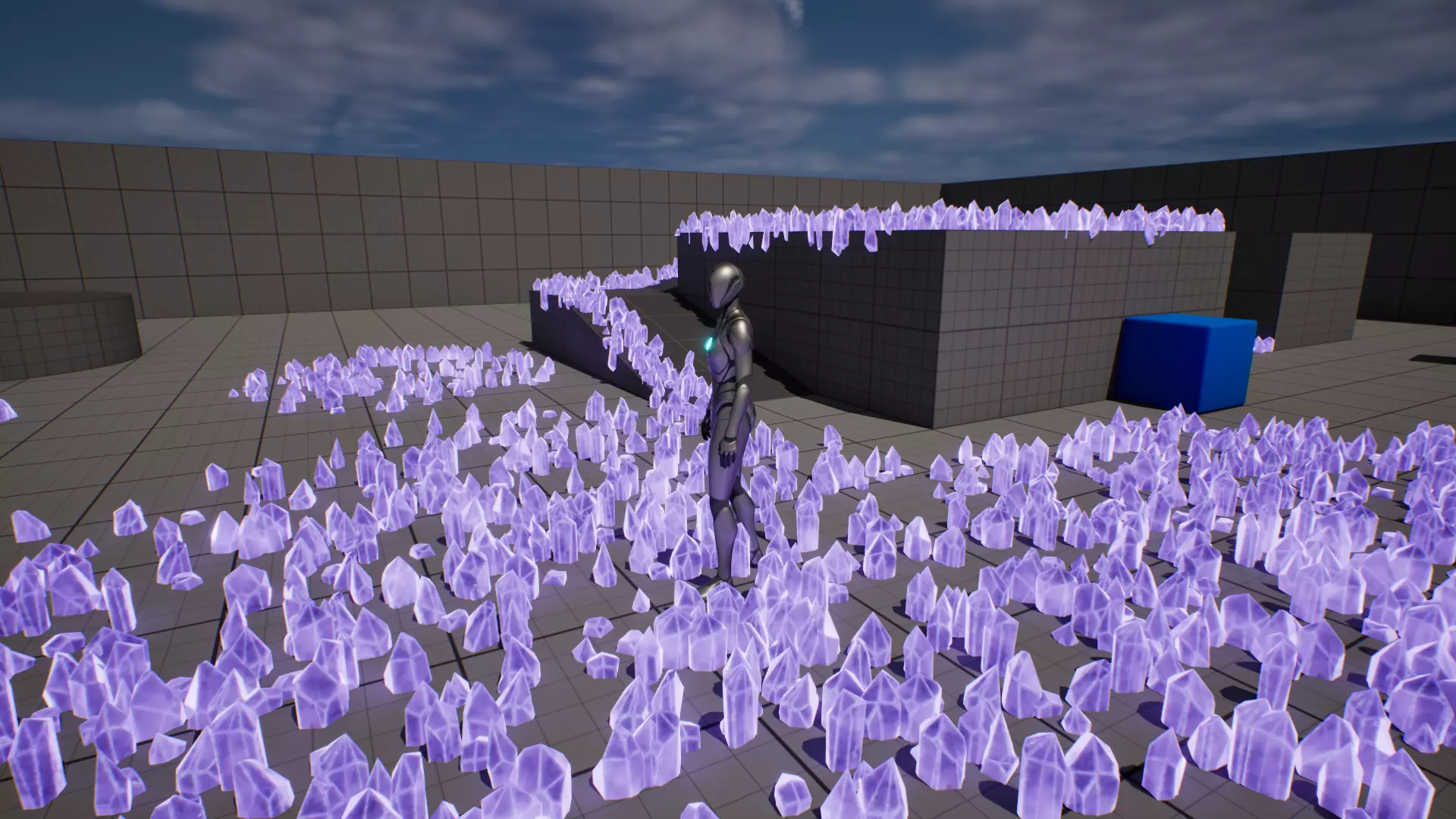 Magical Crystal Unreal Engine Asset Pack Low-poly 3D model_3