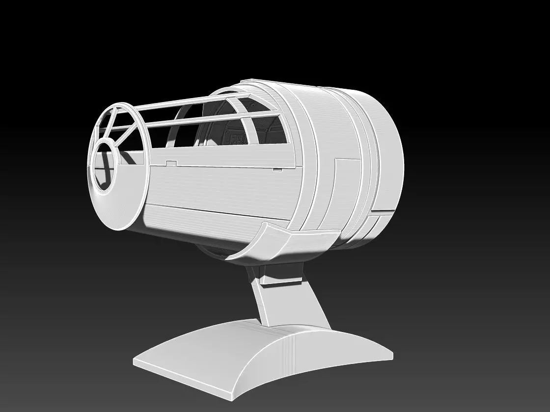 Millennium Falcon Cockpit 3D print model