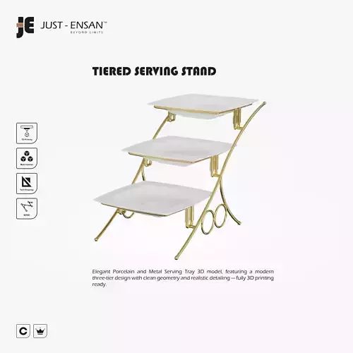 Tiered Serving Decorative Stand