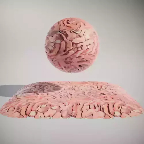 Rubber Tubing Tangle HQ PBR Textures Set