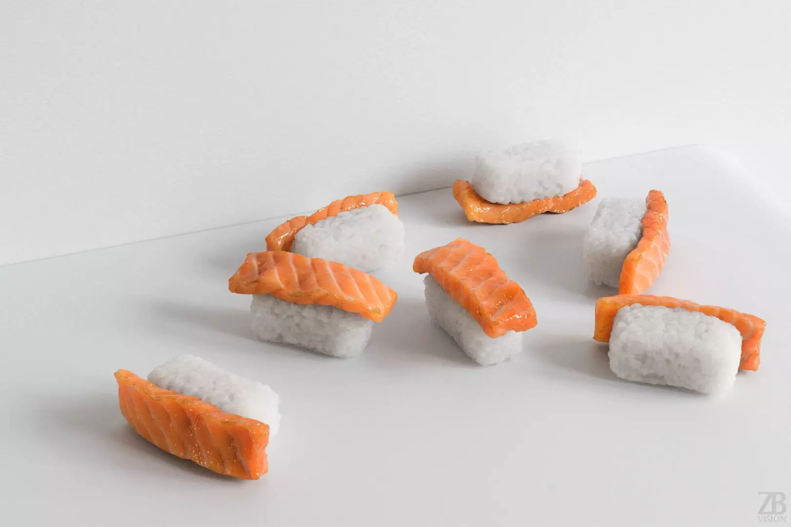 Sushi 3D model_0