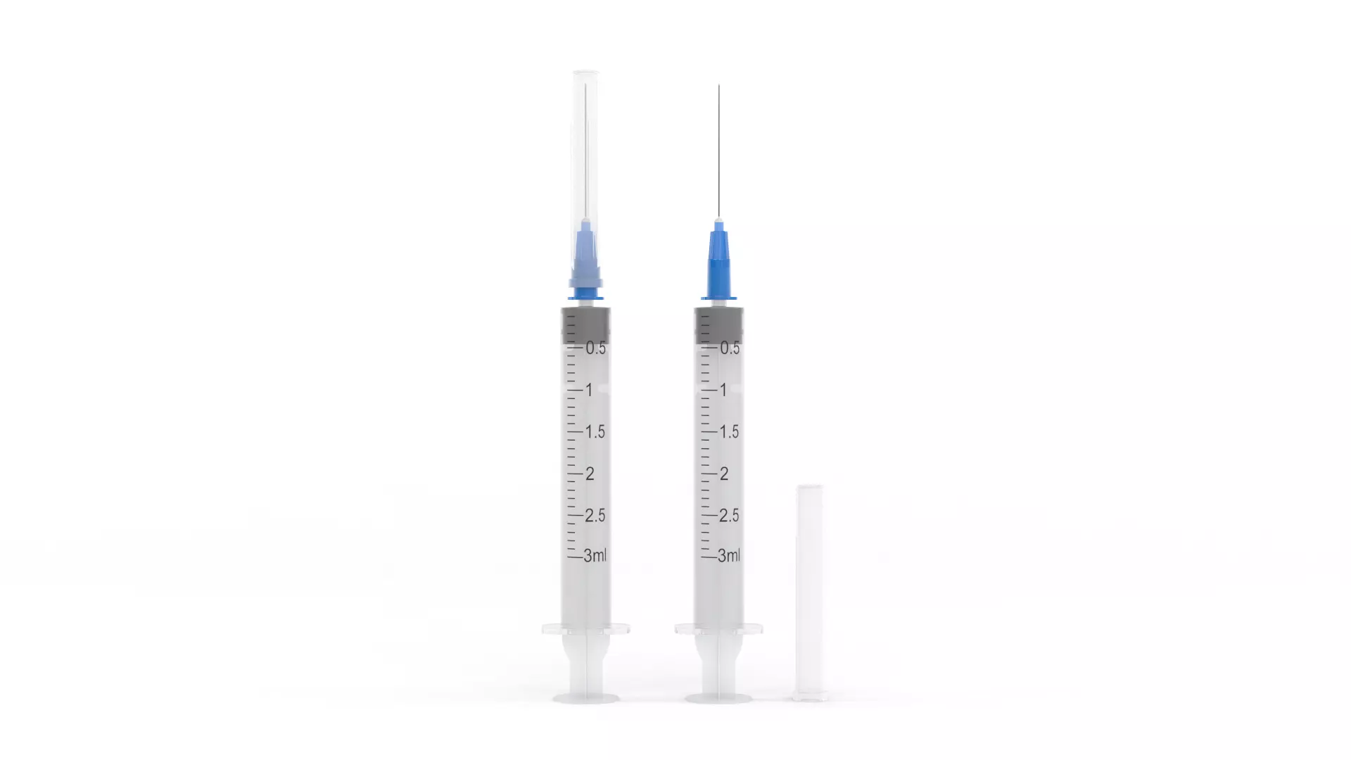 Medical Syringe 3D model