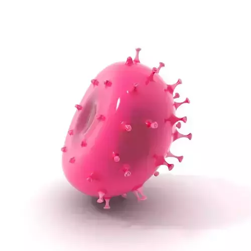 Pink Viral Model model pack Low-poly 3D model