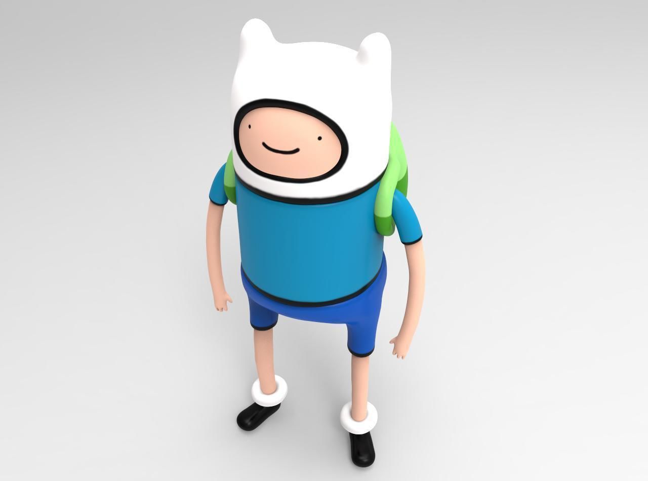 Finn from Adventure Time Free 3D model_0