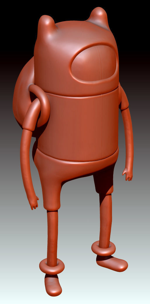 Finn from Adventure Time Free 3D model_7