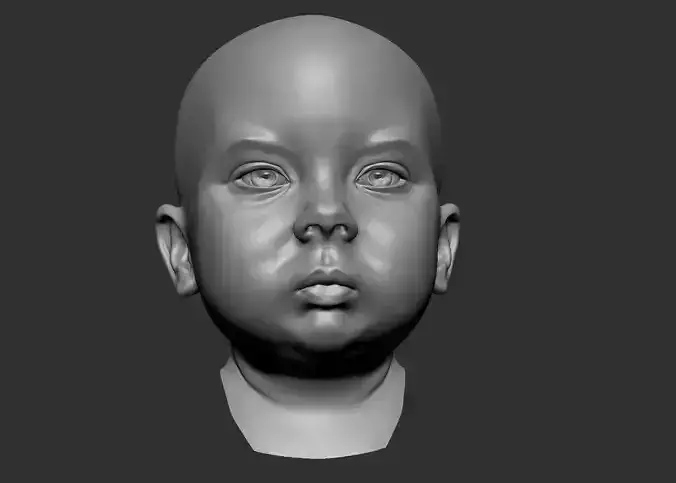Cute Baby Head