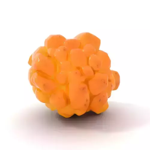 Golden Honeycomb model pack Low-poly 3D model