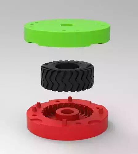 Mold for GOODYEAR tire  Scale 25