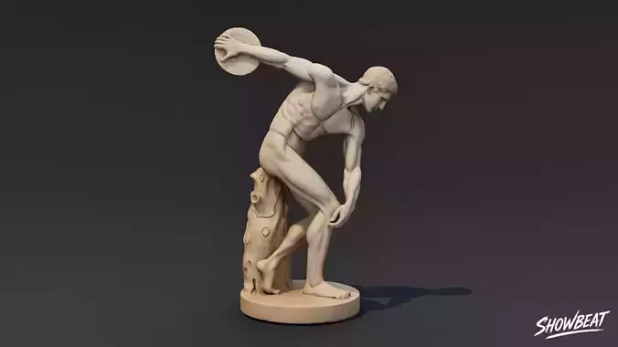 Discobolus Statue